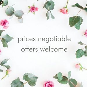Offers welcome :)